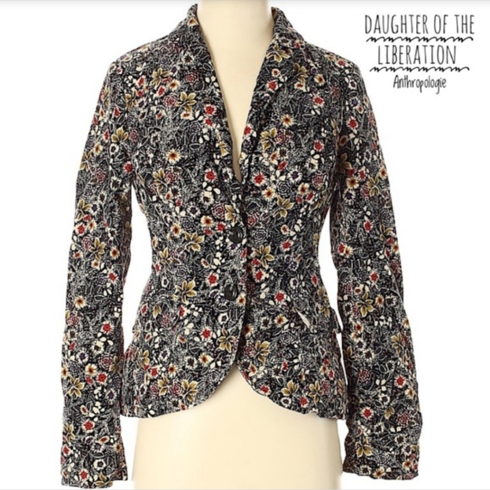 Daughters of the Liberation Floral Blazer
